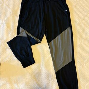 Abercrombie Kids Black and Gray Joggers